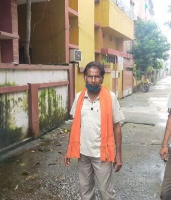 बांकीपुर के विभिन्न मुहल्लों में सेनेटाइजिंग