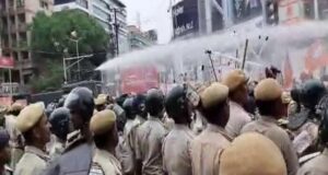 Lathi charge