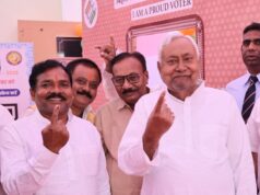 बिहार चुनाव: पहले फेज में बम्पर वोटिंग