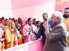 निर्माणाधीन टूरिस्ट फैसिलिटी सेंटर का सीएम ने किया निरीक्षण