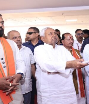 पटना विवि के नवनिर्मित भवन का सीएम ने किया उद्घाटन नवनिर्मित भवन का उद्घाटन