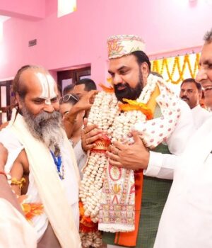 24 अवतार धाम’ के प्राण प्रतिष्ठा महोत्सव में शामिल हुए सीएम