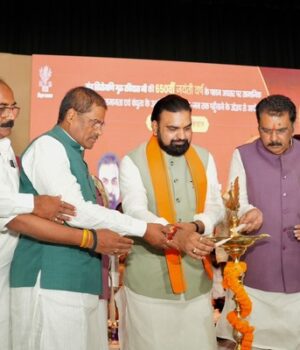 संत रविदास के संदेश को गांव- गांव तक पहुंचाएंगे -सीएम
