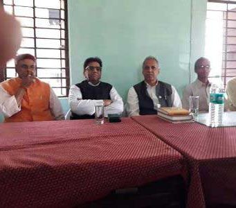 धमदाहा में कॉलेज के ऑडिटोरियम का उदघाटन