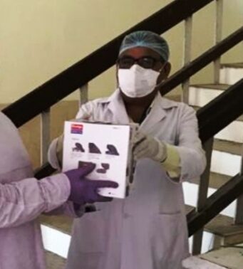 कोरोना रोगियों के लिए रेल अस्पताल में लगा आरओ मशीन व 10 हॉट केटल