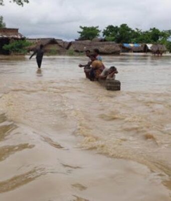 गंडक और बागमती के जलग्रहण क्षेत्र के कुछ जगहों पर भारी वर्षापात की संभावना