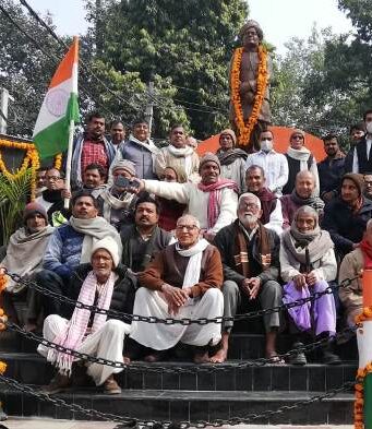 पुण्य तिथि पर पं.शीलभद्र याजी जी को दी गई श्रद्धांजलि