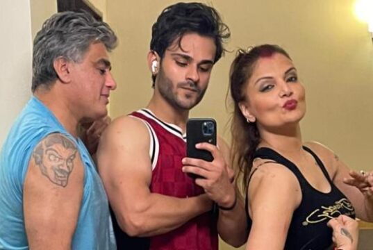 सह कलाकारों के साथ जीवांश चड्डा का वर्कआउट