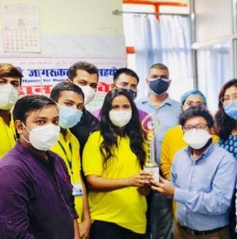 विश्व रक्तदान दिवस पर पटना एम्स में रक्तदान शिविर