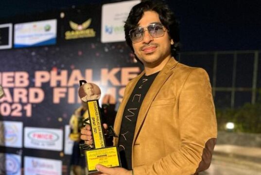 प्रत्यूष मिश्रा को “दादा साहेब फाल्के आइकॉन अवार्ड फ़िल्मस” Pratyush Mishra