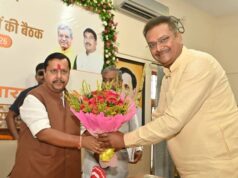 भाजपा अध्यक्ष नितिन नवीन का रांची में भव्य स्वागत