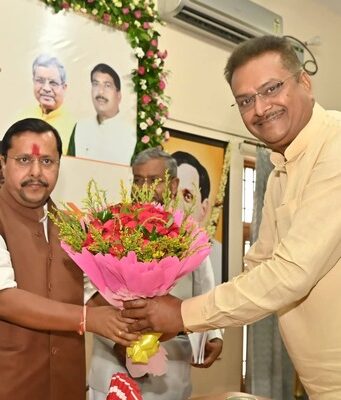 भाजपा अध्यक्ष नितिन नवीन का रांची में भव्य स्वागत