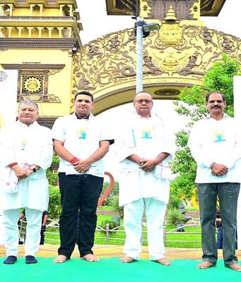 नेपाल:भारतीय महावाणिज्य दूतावास में योग दिवस