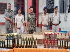 शराब तस्करों से 3700 बोतल शराब बरामद