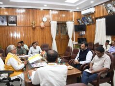 खेल सुविधाओं के विकास पर विधानसभा अध्यक्ष ने की समीक्षा